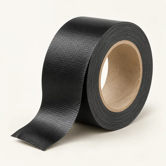 AI-generated illustration of repair tape; representative equipment type, not a specific product